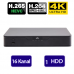 UNV-NVR301-16S3 16 Kanal IP 4K NVR Kamera Kayıt Cihazı